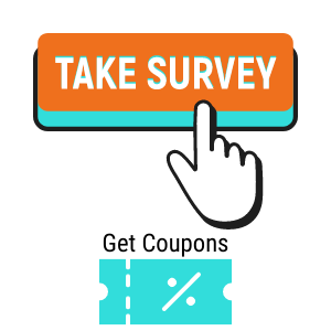 Coupon as survey rewards
