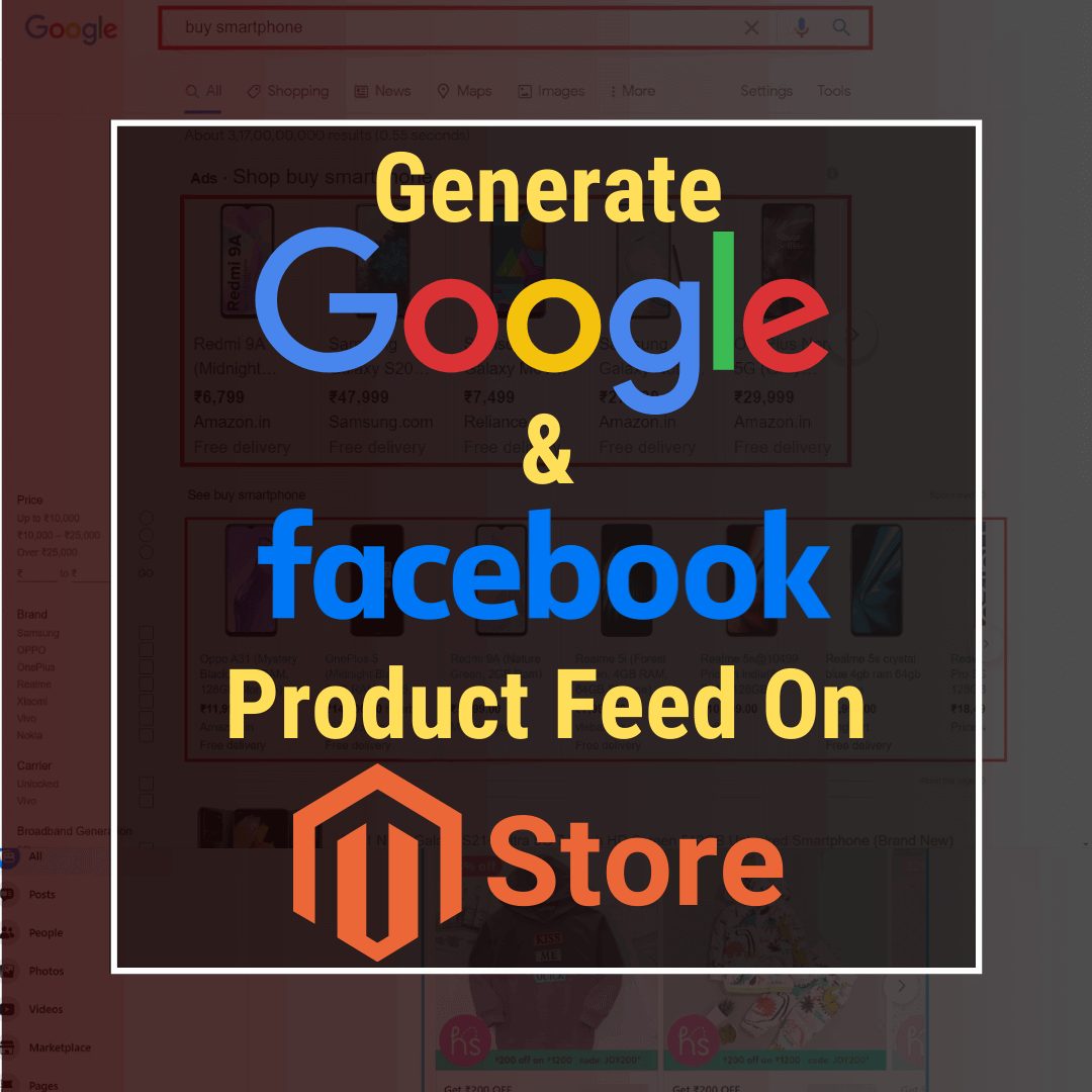 How to generate Google and Facebook Product Feed on Magento Store?