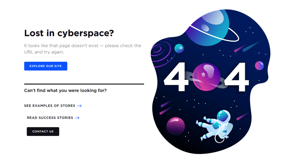 BigCommerce 404 Page