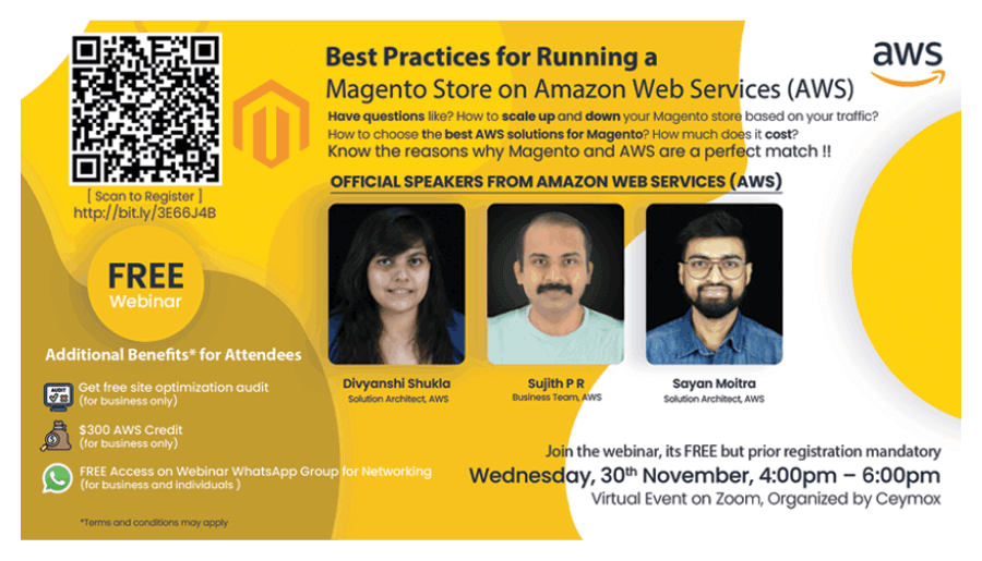 Webinar Best Practices for Running a Magento Store on Amazon Web Services (AWS)