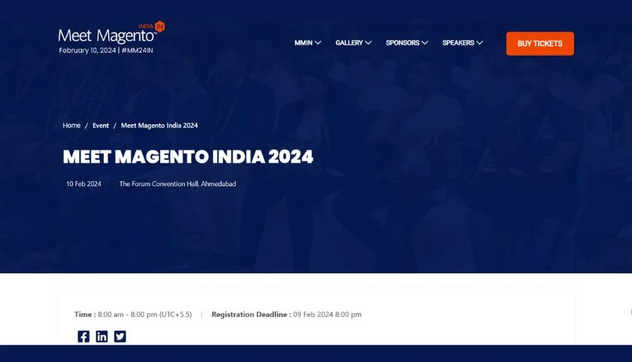 Meet Magento India 2024 is coming