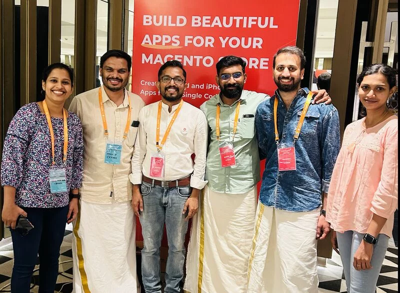 Ceymox Team at Meet Magento India 2024