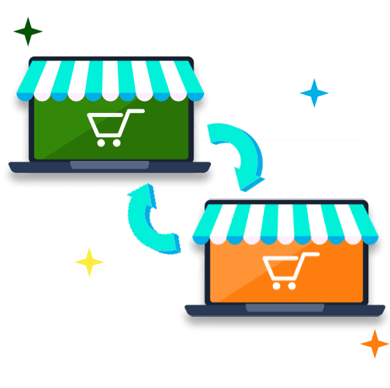 E-commerce Migration Services Graphics Image