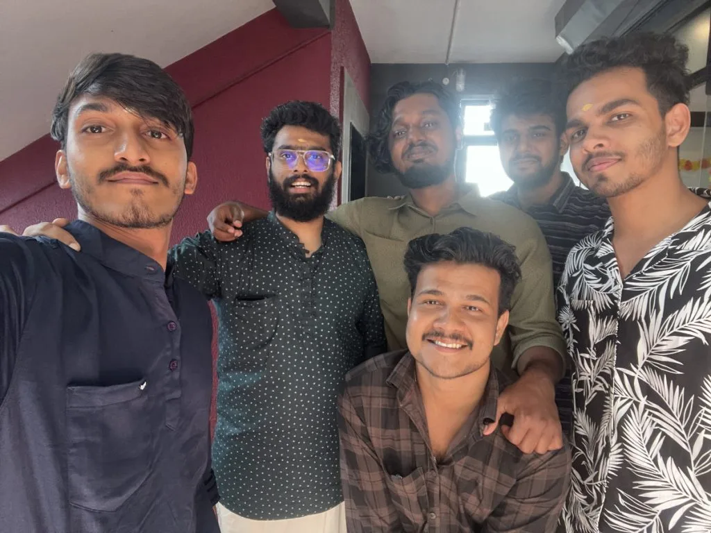A group selfie from Onam Celebration 2024