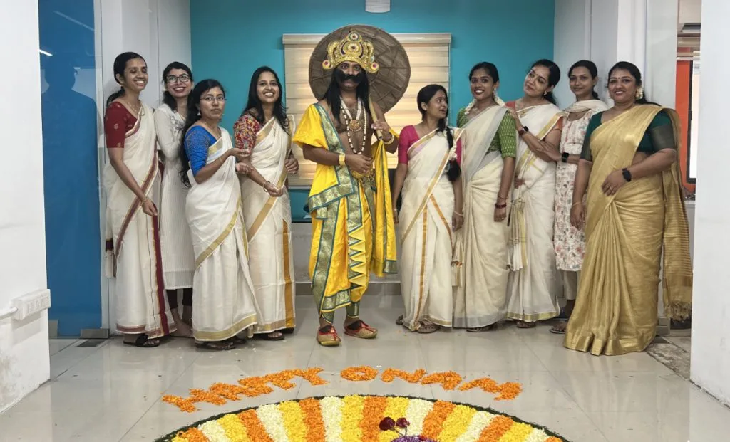 Women of Ceymox at Onam Celebration 2024