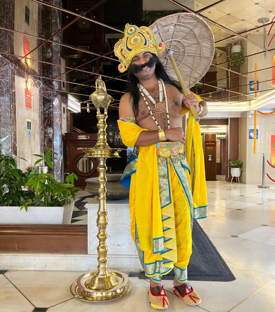 Sreekanth brought Maveli to life during Onam 2024