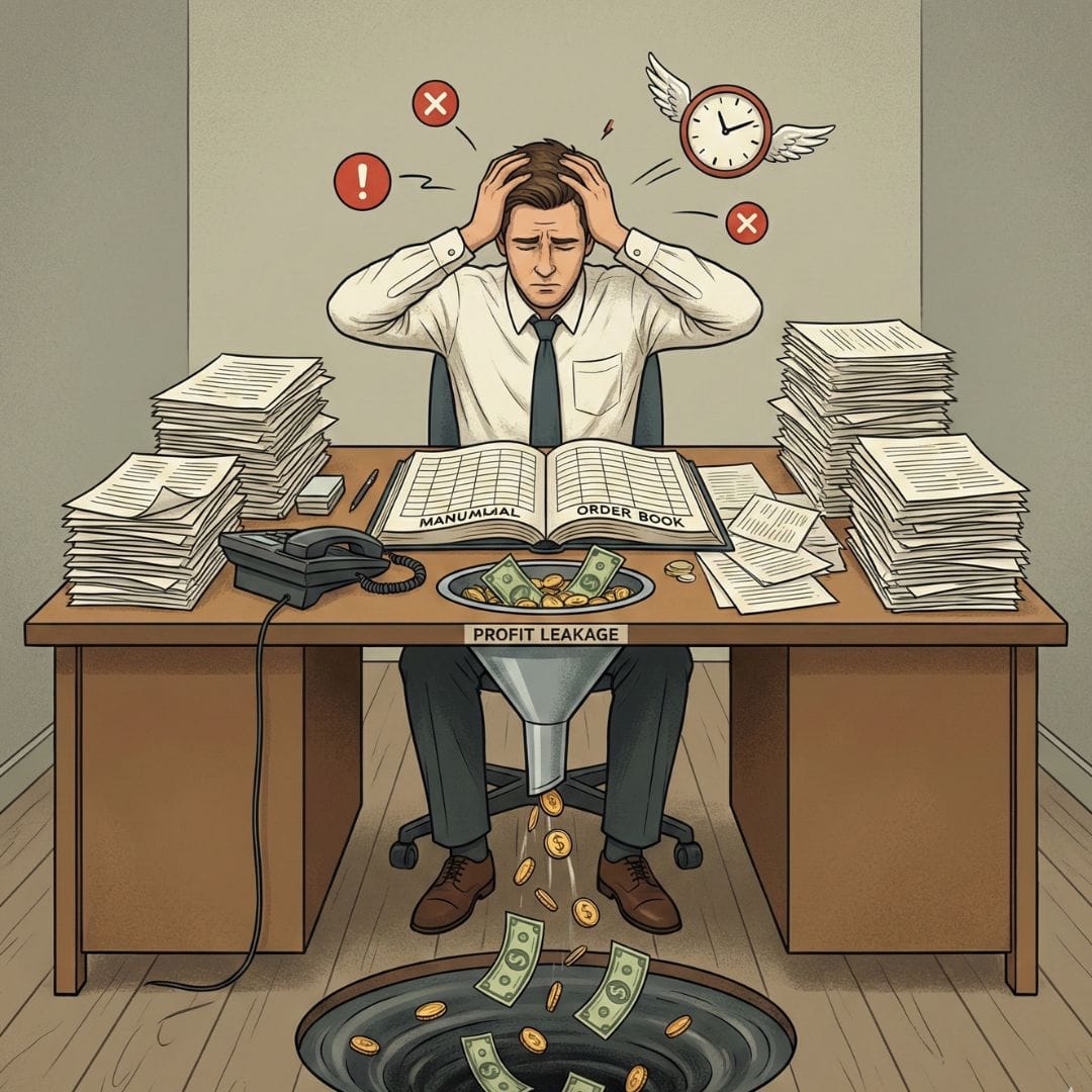 The Silent Killer in Your Order Book: How Manual Processes Are Draining Your Profits