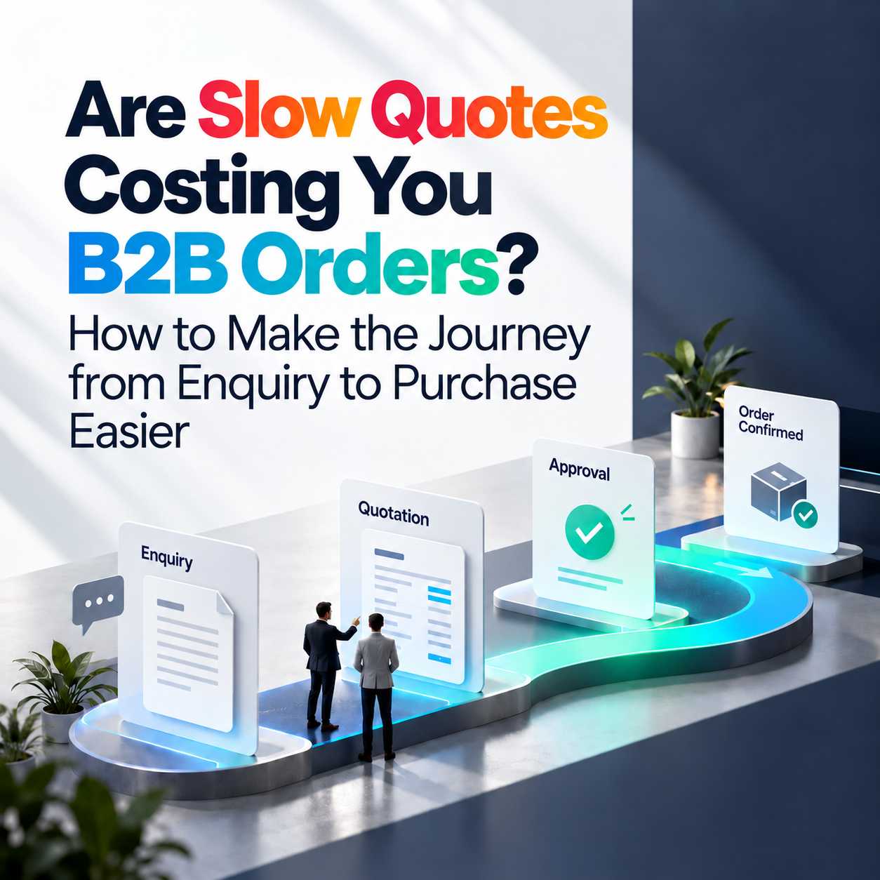 Are Slow Quotes Costing You B2B Orders? How to Make the Journey from Enquiry to Purchase Easier